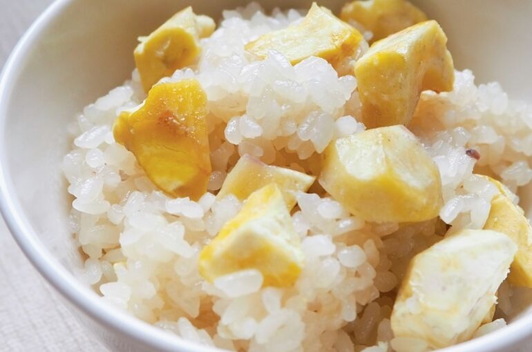 栗ご飯画像